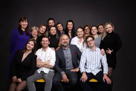 Zespół EndoEstetica Clinic, wspólne zdjęcie grupowe